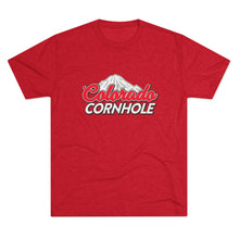 Load image into Gallery viewer, Colorado Cornhole - Unisex Tri-Blend Crew Tee