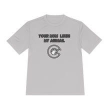 Load image into Gallery viewer, Your mom likes my airmail Unisex Moisture Wicking Tee