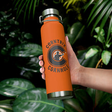 Load image into Gallery viewer, Corntrix Cornhole - Copper Vacuum Insulated Bottle, 22oz