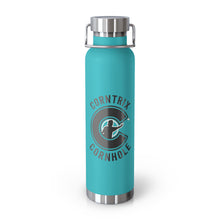 Load image into Gallery viewer, Corntrix Cornhole - Copper Vacuum Insulated Bottle, 22oz