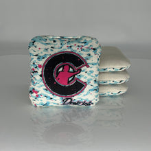 Load image into Gallery viewer, Corntrix Cornhole - “Snow Camo” Drop Ins - Hybrid Carpet Bag - 4.5/8.5 Speeds