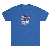Load image into Gallery viewer, Corntrix Cornhole USA Unisex Tri-Blend Crew Tee