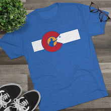 Load image into Gallery viewer, Corntrix State 38 Men's Tri-Blend Crew Tee