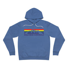 Load image into Gallery viewer, MHC - Mile High Cornhole Rainbow Skyline - Sponge Fleece Pullover Hoodie