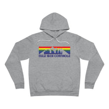 Load image into Gallery viewer, MHC - Mile High Cornhole Rainbow Skyline - Sponge Fleece Pullover Hoodie