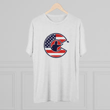 Load image into Gallery viewer, Corntrix USA Stars and Stripes Tri-Blend Crew Tee