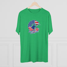 Load image into Gallery viewer, Corntrix Cornhole USA Unisex Tri-Blend Crew Tee