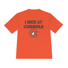 Load image into Gallery viewer, I Suck at Cornhole Dri Fit Moisture Wicking Tee
