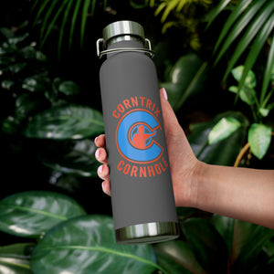 Corntrix Cornhole - Copper Vacuum Insulated Bottle, 22oz