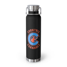 Load image into Gallery viewer, Corntrix Cornhole - Copper Vacuum Insulated Bottle, 22oz
