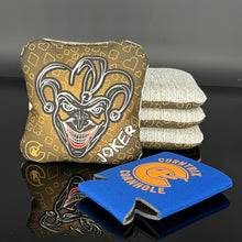 Load image into Gallery viewer, Corntrix Cornhole - JOKER FACE (set of 4) 6/9 Speeds
