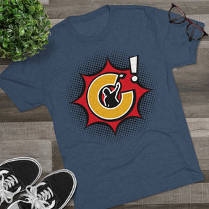 Corntrix ‘BANG’ Men's Tri-Blend Crew Tee