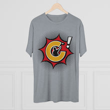 Load image into Gallery viewer, Corntrix ‘BANG’ Men&#39;s Tri-Blend Crew Tee
