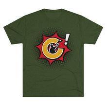 Load image into Gallery viewer, Corntrix ‘BANG’ Men&#39;s Tri-Blend Crew Tee

