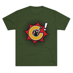 Corntrix ‘BANG’ Men's Tri-Blend Crew Tee
