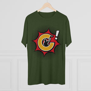 Corntrix ‘BANG’ Men's Tri-Blend Crew Tee