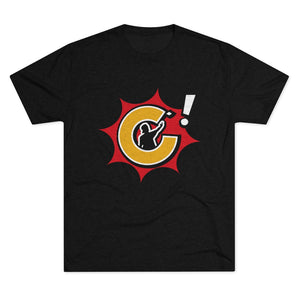 Corntrix ‘BANG’ Men's Tri-Blend Crew Tee