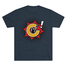 Load image into Gallery viewer, Corntrix ‘BANG’ Men&#39;s Tri-Blend Crew Tee
