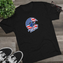 Load image into Gallery viewer, Corntrix Cornhole USA Unisex Tri-Blend Crew Tee
