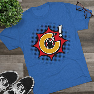 Corntrix ‘BANG’ Men's Tri-Blend Crew Tee
