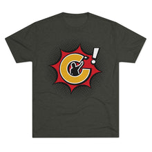 Load image into Gallery viewer, Corntrix ‘BANG’ Men&#39;s Tri-Blend Crew Tee
