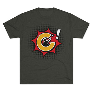 Corntrix ‘BANG’ Men's Tri-Blend Crew Tee