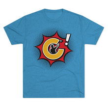 Load image into Gallery viewer, Corntrix ‘BANG’ Men&#39;s Tri-Blend Crew Tee
