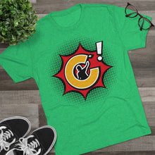 Load image into Gallery viewer, Corntrix ‘BANG’ Men&#39;s Tri-Blend Crew Tee
