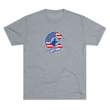 Load image into Gallery viewer, Corntrix Cornhole USA Unisex Tri-Blend Crew Tee
