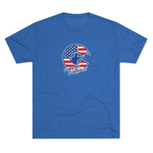 Load image into Gallery viewer, Corntrix Cornhole USA Unisex Tri-Blend Crew Tee
