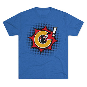 Corntrix ‘BANG’ Men's Tri-Blend Crew Tee