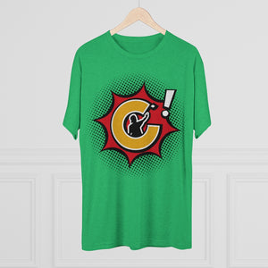 Corntrix ‘BANG’ Men's Tri-Blend Crew Tee