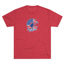 Load image into Gallery viewer, Corntrix Cornhole USA Unisex Tri-Blend Crew Tee
