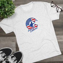 Load image into Gallery viewer, Corntrix Cornhole USA Unisex Tri-Blend Crew Tee
