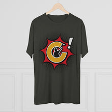 Load image into Gallery viewer, Corntrix ‘BANG’ Men&#39;s Tri-Blend Crew Tee
