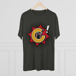 Corntrix ‘BANG’ Men's Tri-Blend Crew Tee