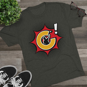 Corntrix ‘BANG’ Men's Tri-Blend Crew Tee