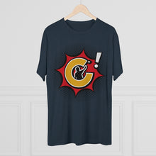 Load image into Gallery viewer, Corntrix ‘BANG’ Men&#39;s Tri-Blend Crew Tee
