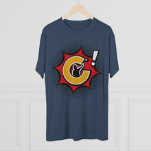 Load image into Gallery viewer, Corntrix ‘BANG’ Men&#39;s Tri-Blend Crew Tee

