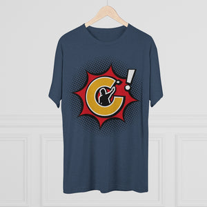 Corntrix ‘BANG’ Men's Tri-Blend Crew Tee
