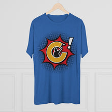 Load image into Gallery viewer, Corntrix ‘BANG’ Men&#39;s Tri-Blend Crew Tee
