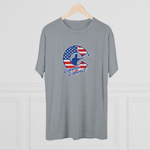 Load image into Gallery viewer, Corntrix Cornhole USA Unisex Tri-Blend Crew Tee
