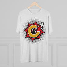 Load image into Gallery viewer, Corntrix ‘BANG’ Men&#39;s Tri-Blend Crew Tee
