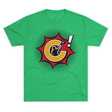 Load image into Gallery viewer, Corntrix ‘BANG’ Men&#39;s Tri-Blend Crew Tee
