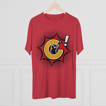 Load image into Gallery viewer, Corntrix ‘BANG’ Men&#39;s Tri-Blend Crew Tee
