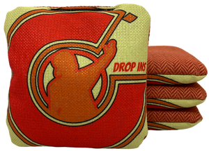 Corntrix Cornhole - “Big C” Drop Ins - Hybrid Carpet Bag - 4.5/8.5 Speeds