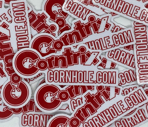 CorntrixCornhole.com Sticker