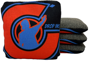 Corntrix Cornhole - “Big C” Drop Ins - Hybrid Carpet Bag - 4.5/8.5 Speeds