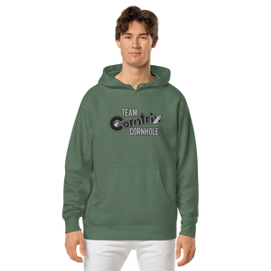 Team Corntrix Cornhole Unisex pigment-dyed hoodie