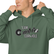 Load image into Gallery viewer, Team Corntrix Cornhole Unisex pigment-dyed hoodie
